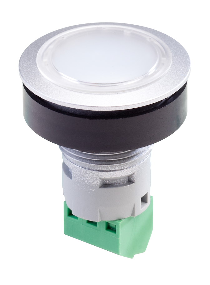 RRJL_24R_G Schlegel LED-Meldeleuchte 2-farbig 24V, silberfarben Typ RRJL_24R_G Schlegel
