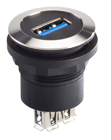 RRJVA_USB3_AA Schlegel Einbaubuchse USB 3.0  Typ RRJVA_USB3_AA Schlegel
