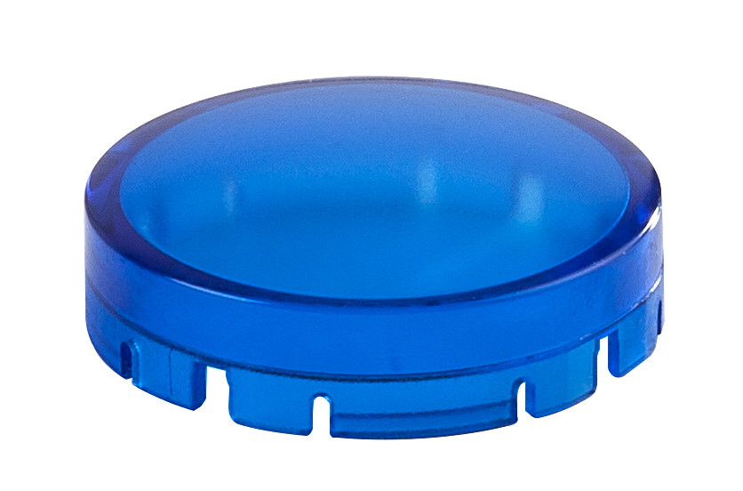 T22HRRBL Tasterkappe hoch, transparent blau T22HRRBL Schlegel