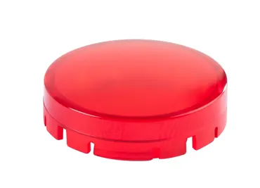 T22HRRRT Tasterkappe hoch, transparent rot T22HRRRT Schlegel