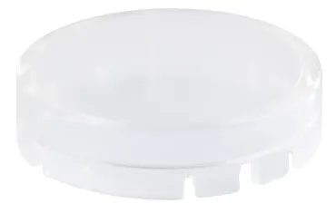 T22HRRWS Tasterkappe hoch, transparent weiß T22HRRWS Schlegel