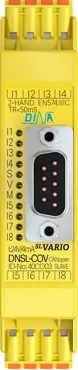 40CO03 DNSL-COV CANopen steckbar 4I 8O Byte 8 sichere Eingänge LED Einzelklemme DINA