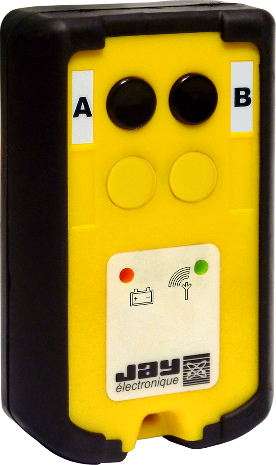 OREV21SL1 Industriesender Serie Orion 2 Kanal inklusive Batterien, IP65, Gehäuse ABS Jay