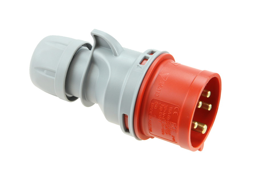 025-6TT Stecker 32A 5p 6h  PCE