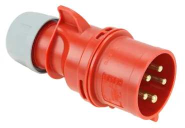 025-6 Stecker 32A 5p 6h SHARK PCE