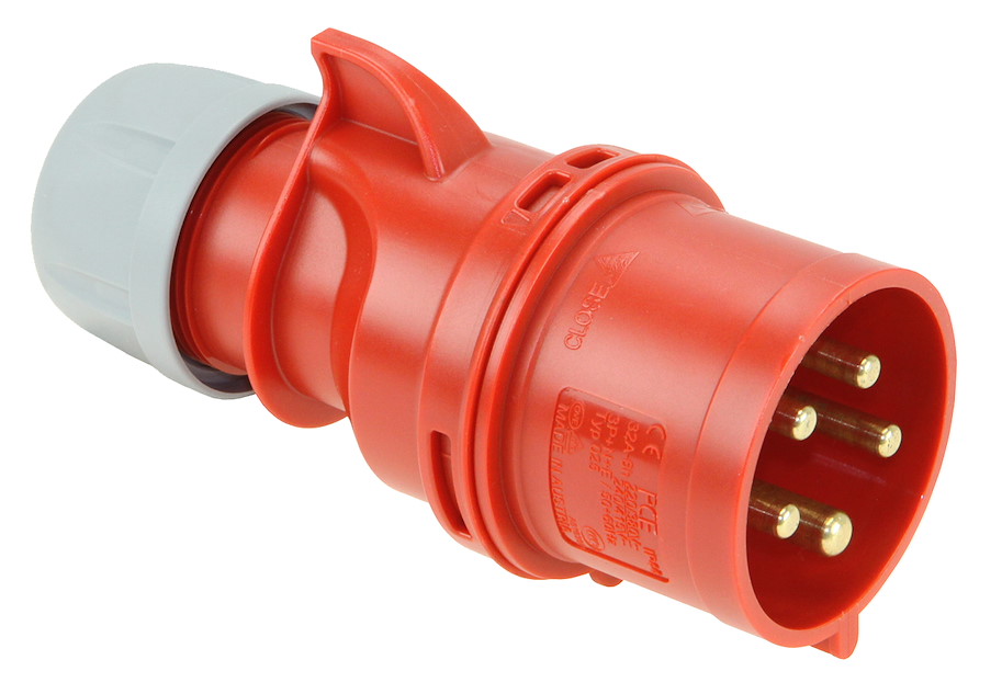 023-9 Stecker 32A 3p 9h SHARK PCE