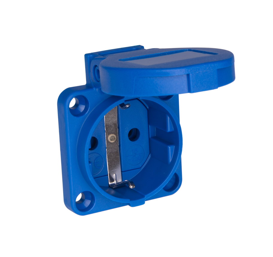 109-0b SSD 50x50 nat ZFK IP54 blau PCE