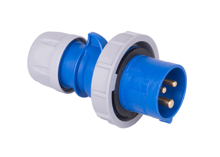0142-9 Stecker 16A 4p 9h IP67 SHARK PCE