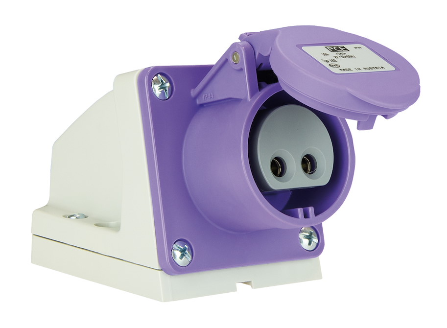 172v Wanddose 32A 2p 24V IP44 PCE
