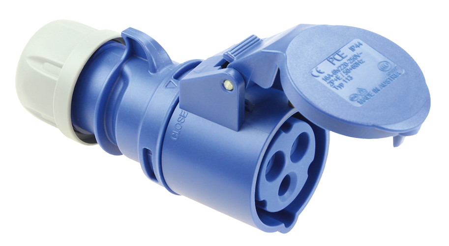 213-6 Kupplung 16A 3p 6h SHARK PCE