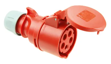213-10 Kupplungssteckdose 16A 3p 10h IP44 Shark PCE