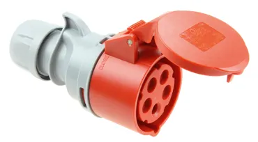 215-6TT Kupplungssteckdose 16A 5p 6h IP44 Turbo Shark   PCE