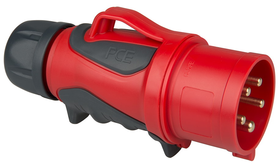 70253-6 CEE Phasenwender 32A 5P 6h GRIP IP44/54 PCE