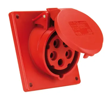 415-6f9 Anbaudose schräg 16A 5p 6h IP44/54 PCE