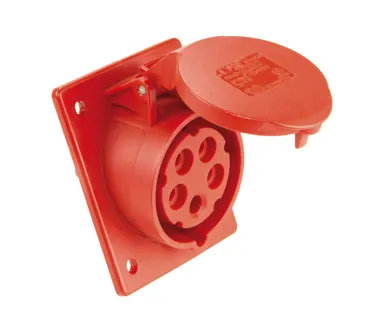 415-6TT Anbaudose schräg 16A 5p 6h IP44/54 Turbo Twist (Flansch 80x97 - Lochabstand 60x73) PCE