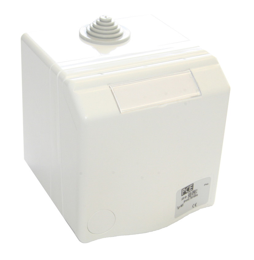 865-6v Design Aufputzsteckdose 16A 5p 6h IP44 PCE