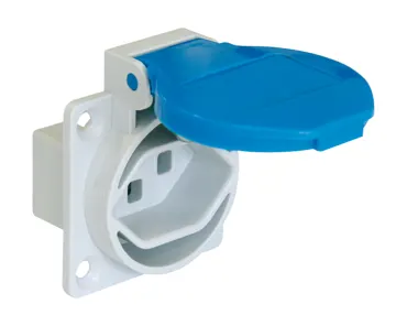 1023-0bs Schuko Dose T23 seitl. vern.