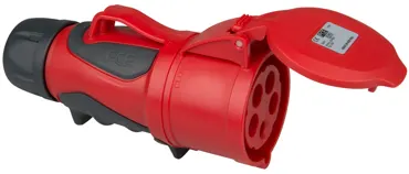 2253-6 CEE Kupplung 32A 5p 6h GRIP IP44/54 PCE