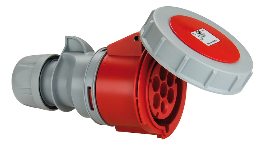 2172-9v Kupplung 16A 7p 9h IP66/67 Shark PCE