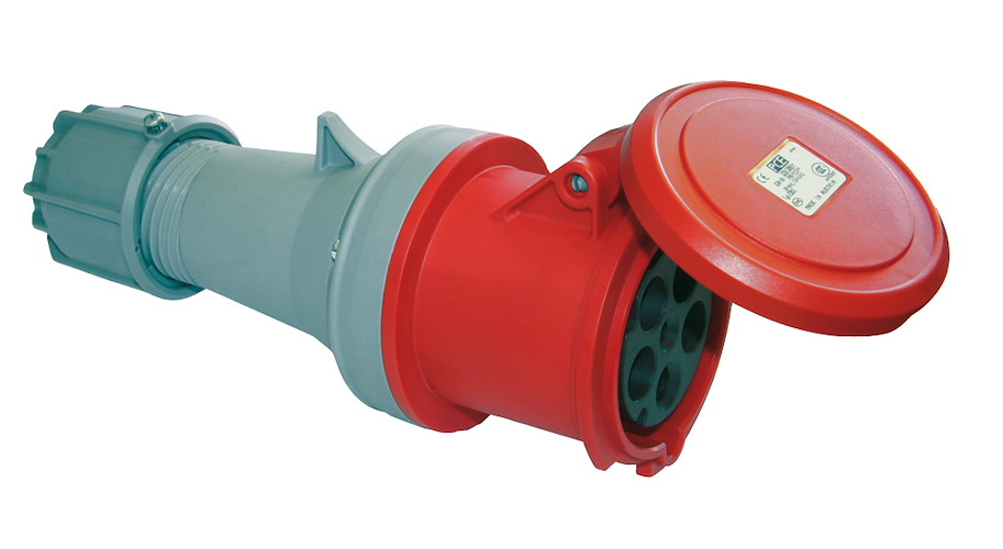 2341-9 Kupplung 63A 4p 9h IP44 TWIST PCE