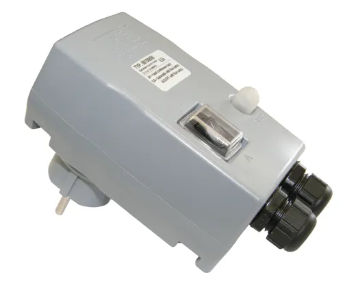 56103000 Motorschutz mit Schutzkontaktstecker 16A 230V IP44 für alle einphasigen Motoren PCE