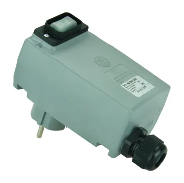 Motorschutzschutzkontaktstecker mit Kondensator 16A 230V IP44 für alle einphasigen Motoren