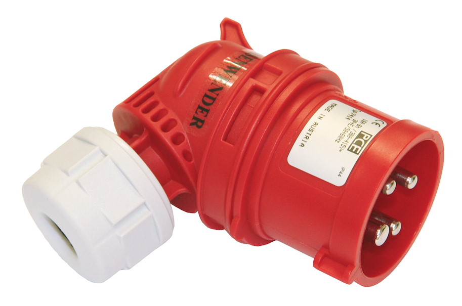 7415-6 Phasenwender Winkelstecker 16A 5p 6h IP44 Twist PCE