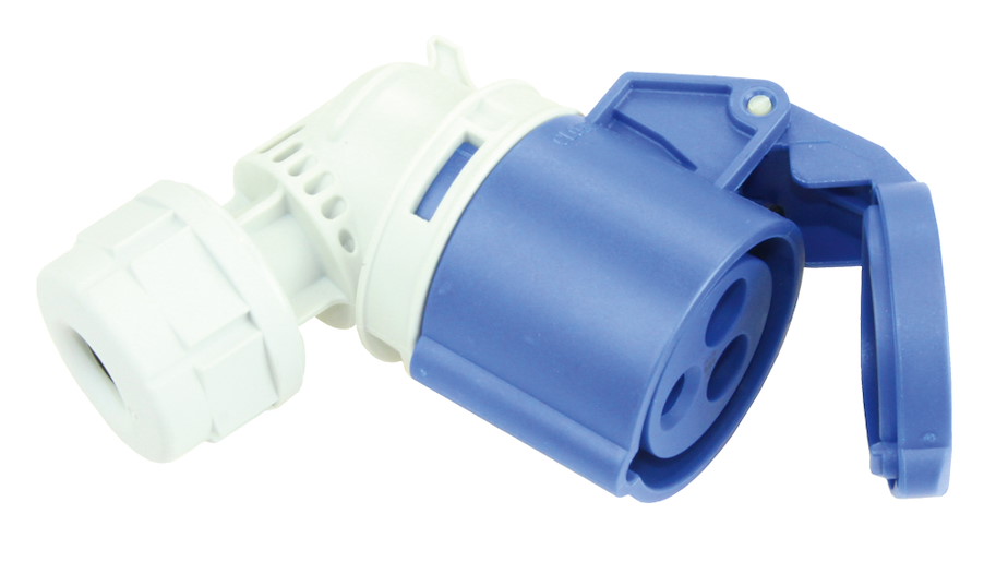 8213-6 Winkelkupplung 16A 3p 6h IP44 PCE