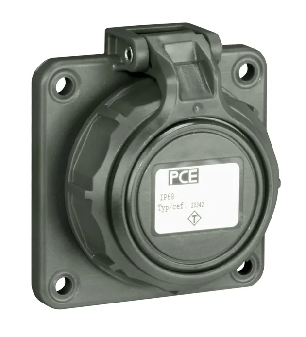 PCE Anbau-Steckdose IP68 Blau – Wasserdicht & Robust Für Den Außenbereich