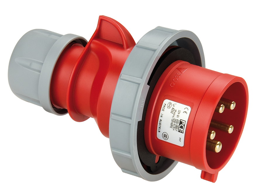 70152-6 Phasenwender Stecker 16A 5p 6h IP67 Shark PCE