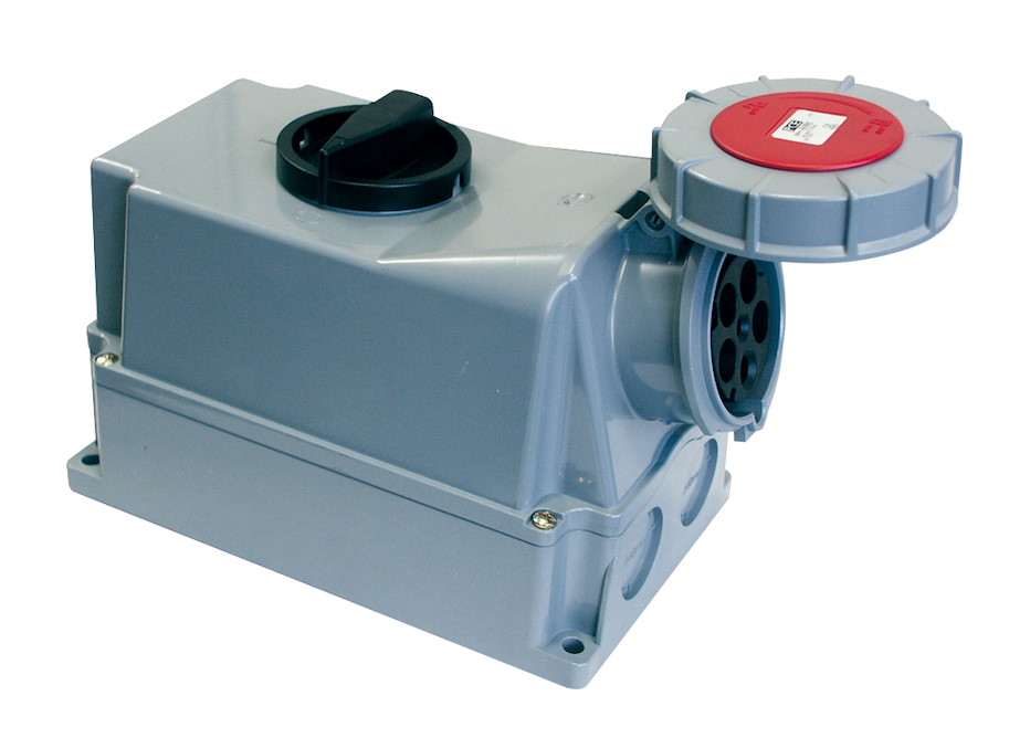 75352-7 Abschaltbare Wanddose 63A 5p 7h IP66/67 PCE