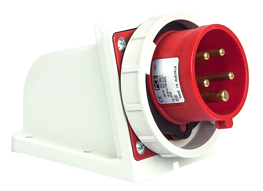 77252-6k Phasenwender Wandgerätestecker 32A 5p 6h IP67 PCE