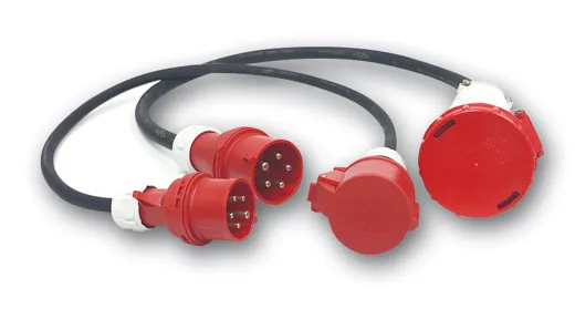 CEE-Adapterleitung IP44