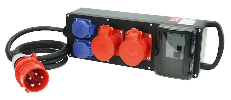 9441065 Mobilverteiler Vollgummi Steyregg BV 2x16/5 2xSSD 2m5G2.5St16 H07 PCE