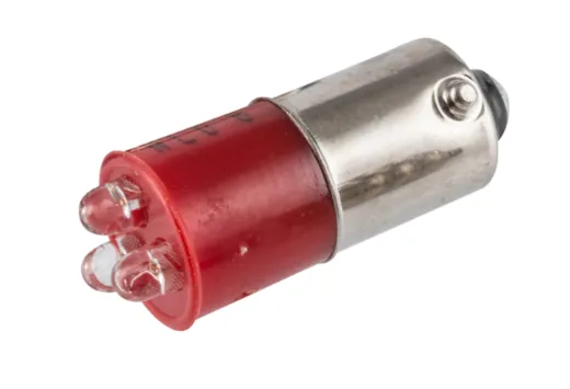 28626230 28626230 T10x25 Bajonettsockel TRIO-LED, BA9s, 130VAC, 230VAC, rot NLD