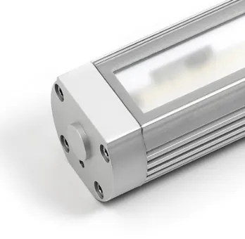 TA0321S02 Maschinenleuchte IP67, 24VDC, Länge: 441mm, Watt: 19.5W, Abstrahlwinkel 120°, Durchmesser 70 mm, Anschulss M12 Steckverbinder CCEA