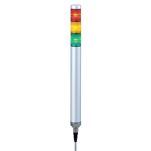 LED Signalturm mit M12 Stecker, LED Farben: rot, gelb, grün