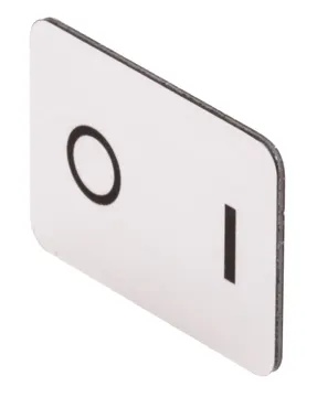 BZ23B6002 selbstklebendes Bezeichnungsschild mit Standarddruck Schlegel