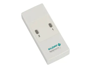 RCL07E5002A21-02K Mini-Empfänger Easywave 868,3 MHz 2-Kanal  12-24 V DC Wechsler/Schließer mit Schraubklemmme  weiß IP54 Eldat