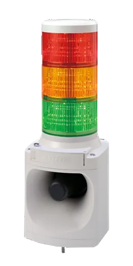 Drei LED-Einheiten, Farben rot, gelb und grün, geeignet für den Aufbau