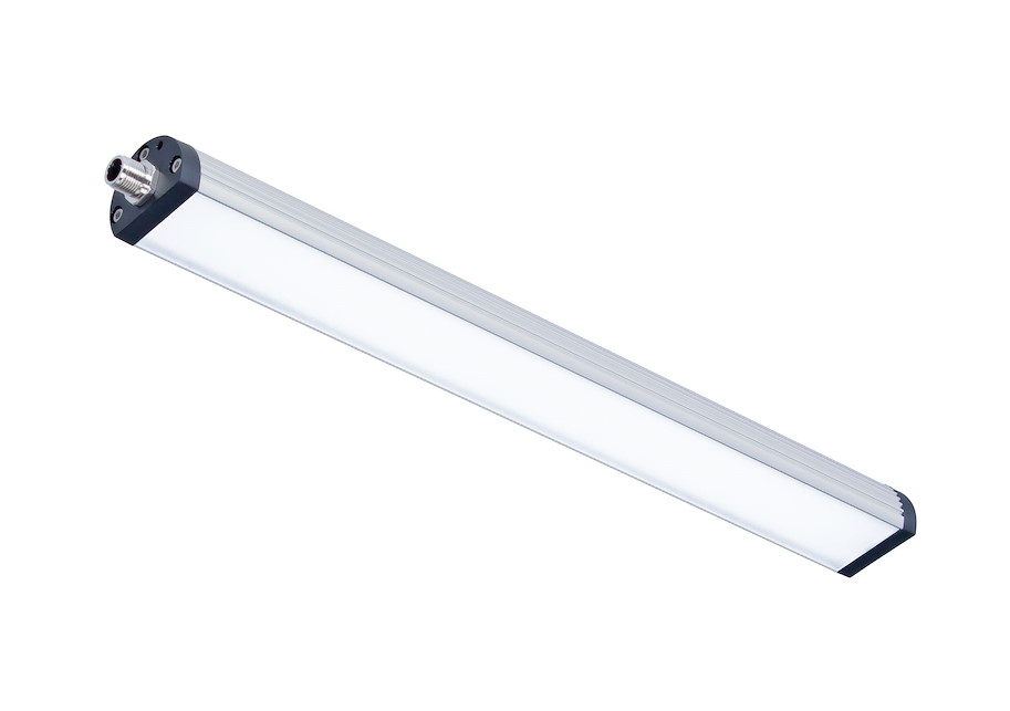 Maschinenleuchte TUBELED_40 Element DC 1040mm 100ﾰ ~24W M12-A 24V DC kaskadierbar