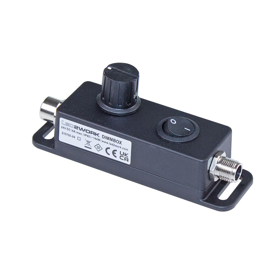 Anschlusszubehör DIMMmodul M12 Buchse A-kodiert/M12 Stecker A-kodiert max. 6 A 24V DC