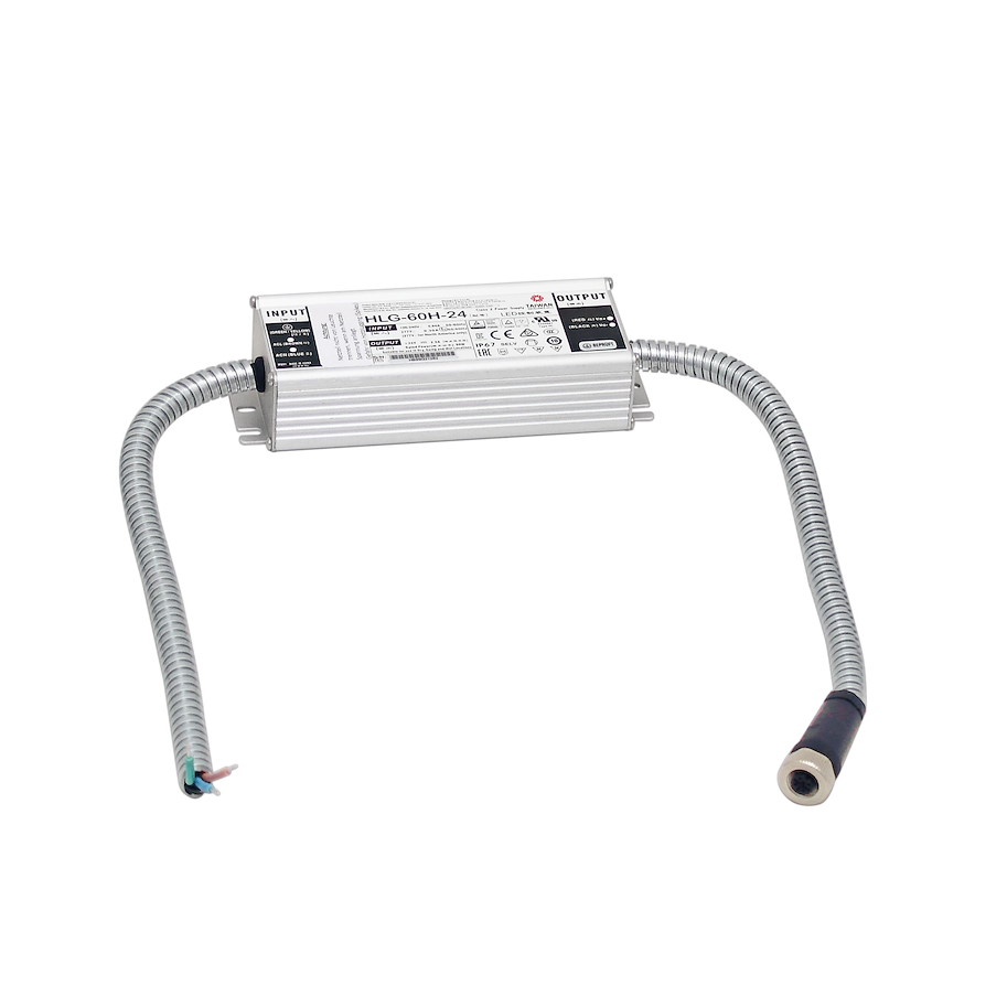 Netzteil Netzteil Schaltnetzteil ~60W IP67 offene Leitungsenden am Anschluss Ausgang Festspannung 24V DC M12 Sensorbuchse A-kodiert gerade