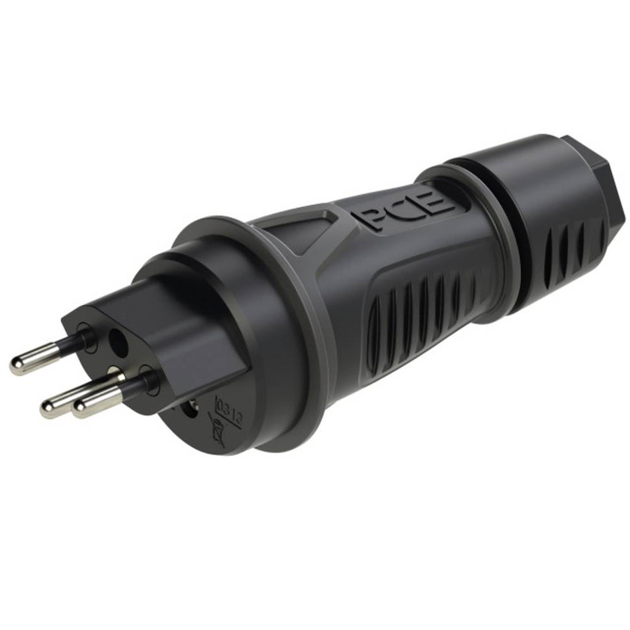 Stecker Schweizer System T13 10A 3p IP55