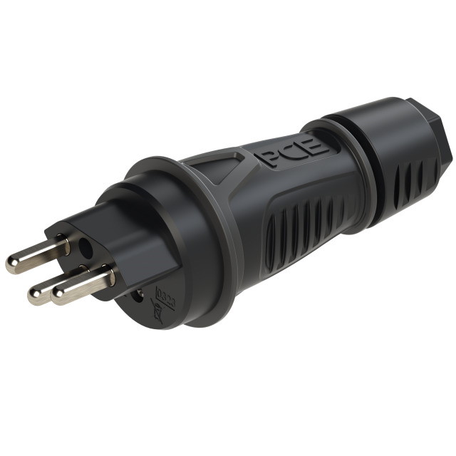 Schutzkontaktstecker Schweizer Standard T23 16A IP55