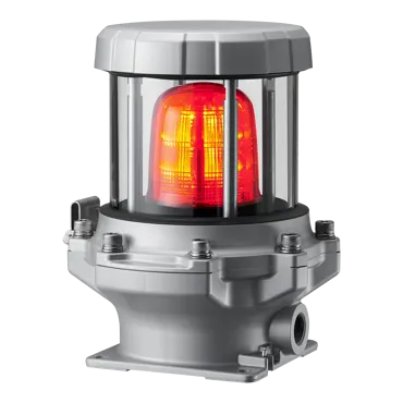 Explosionsgeschützte Signalgeber rot 100-240CAC