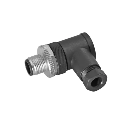 Anschlusszubehör Sensorstecker M12 gewinkelt konfektionierbar 4-polig A-kodiert 24V DC