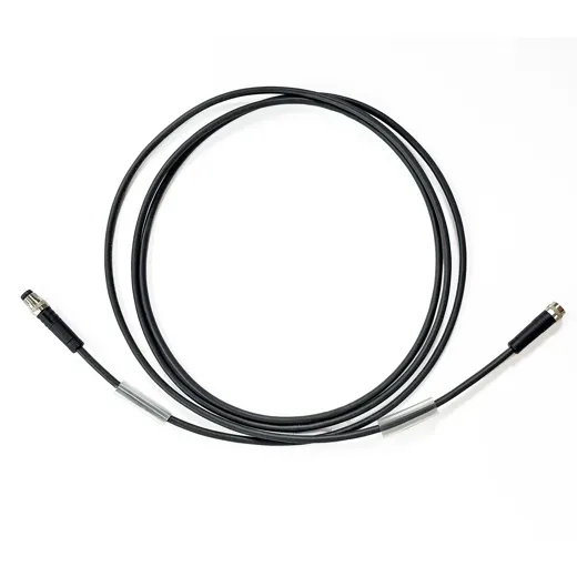 Anschlusskabel Sensor Kabel, 2m, PUR, M8 Sensorbuchse, 5-polig/M8 Sensorstecker, 5-polig, 24V DC