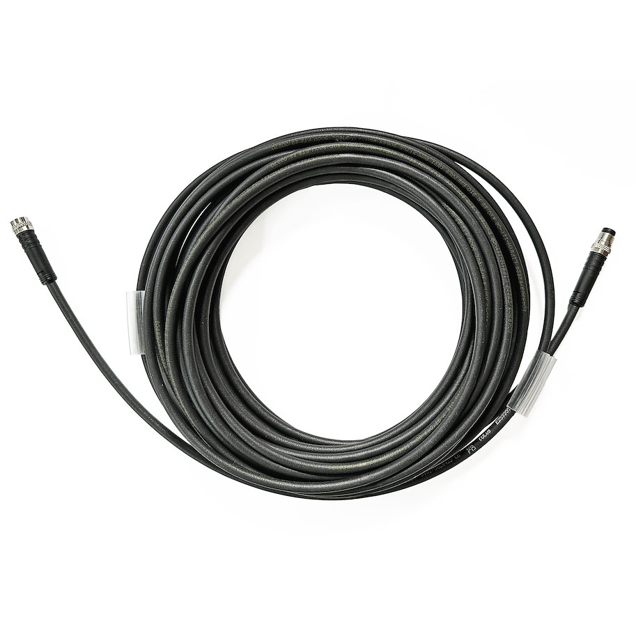 Anschlusskabel Sensor Kabel, 10m, PUR, M8 Sensorbuchse, 5-polig/M8 Sensorstecker, 5-polig, 24V DC