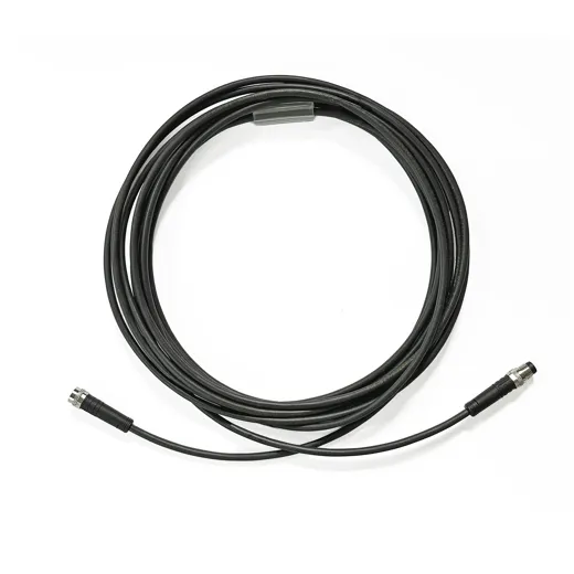 Anschlusskabel Sensor Kabel, 5m, PUR, M8 Sensorbuchse, 3-polig/M8 Sensorstecker, 3-polig, 24V DC